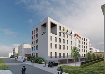 "Výstavba kolejí Jana Opletala, Kranichova 1433/8" - Ostrava